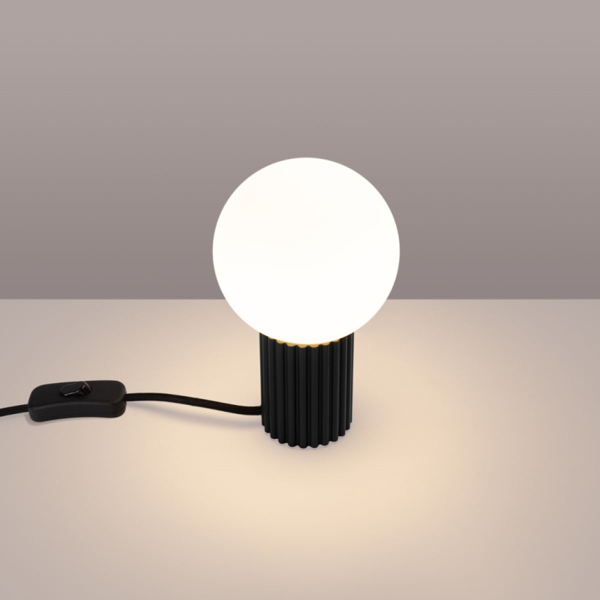 Laualamp HALO 1xG9/8W/230V d. 12 cm must