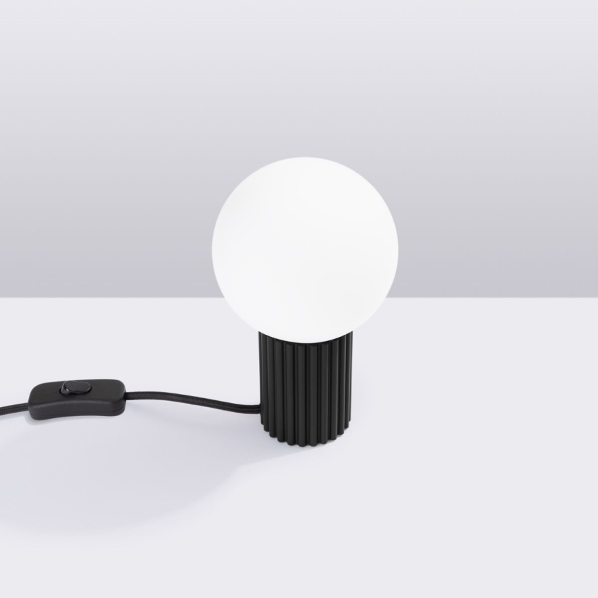 Laualamp HALO 1xG9/8W/230V d. 12 cm must