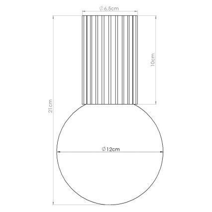 Laevalgusti vannituppa HALO 1xG9/8W/230V d. 12 cm IP44 kreemikas