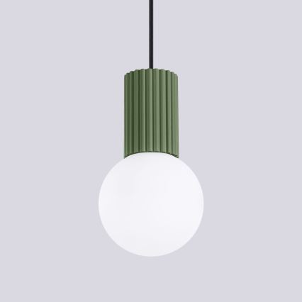 Lühter HALO 1xG9/8W/230V d. 12 cm roheline