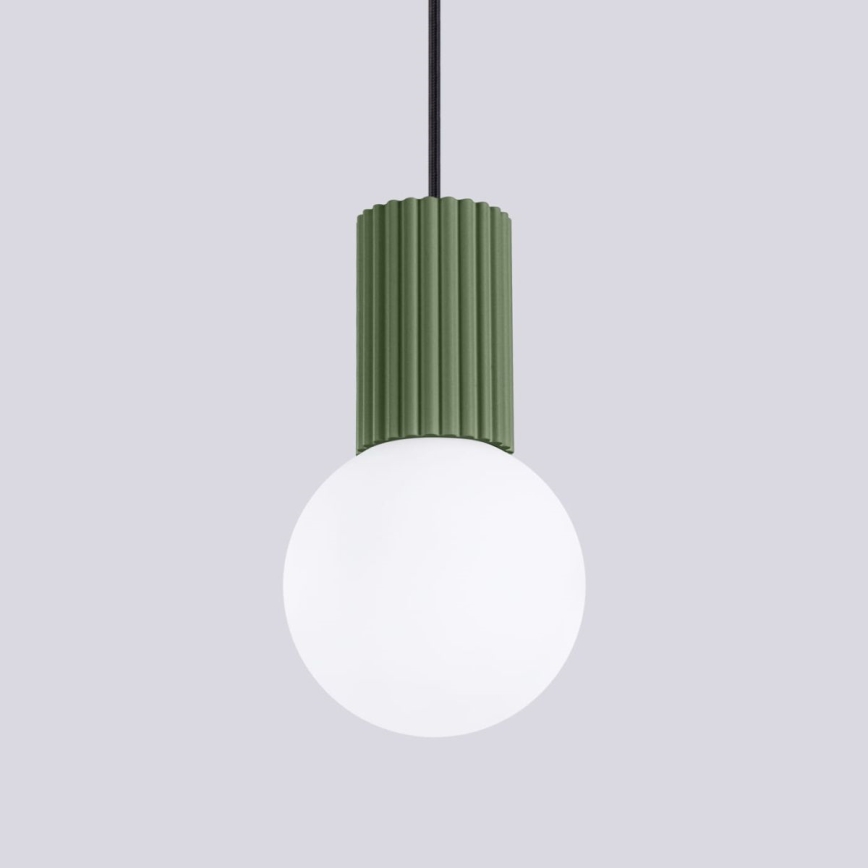 Lühter HALO 1xG9/8W/230V d. 12 cm roheline