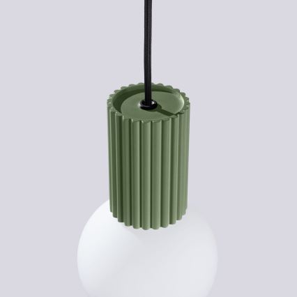 Lühter HALO 1xG9/8W/230V d. 12 cm roheline