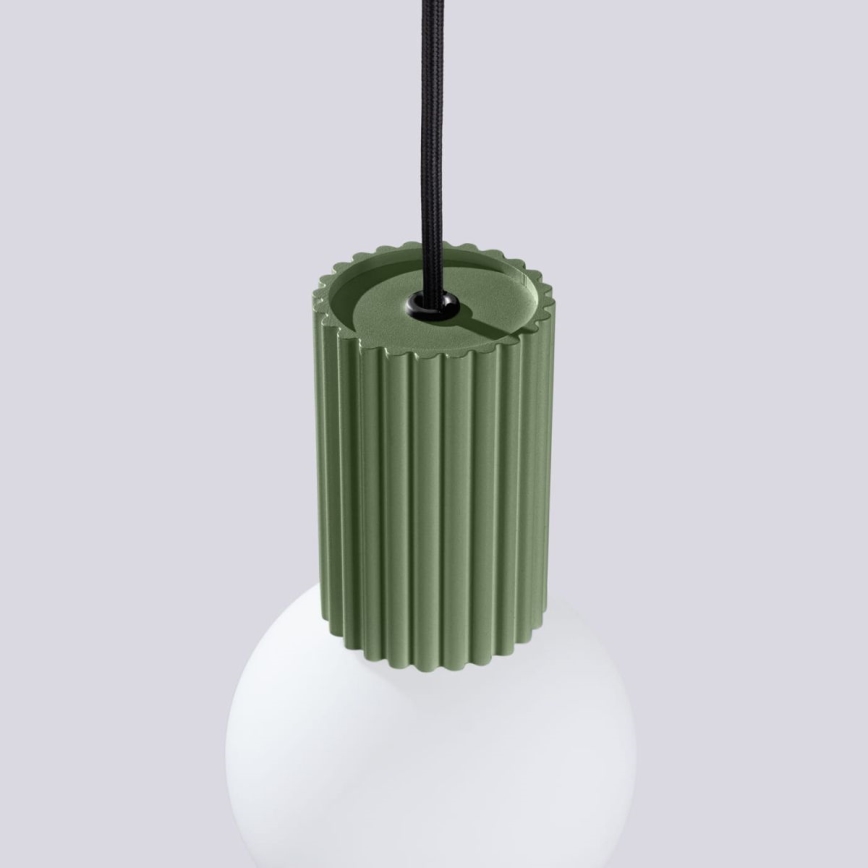 Lühter HALO 1xG9/8W/230V d. 12 cm roheline