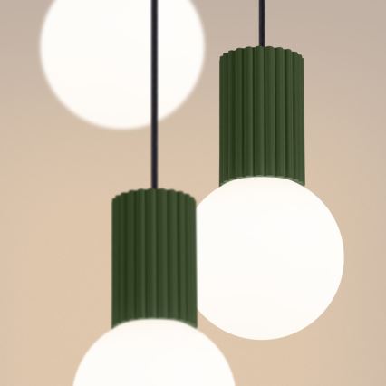 Lühter HALO 3xG9/8W/230V d. 25 cm roheline