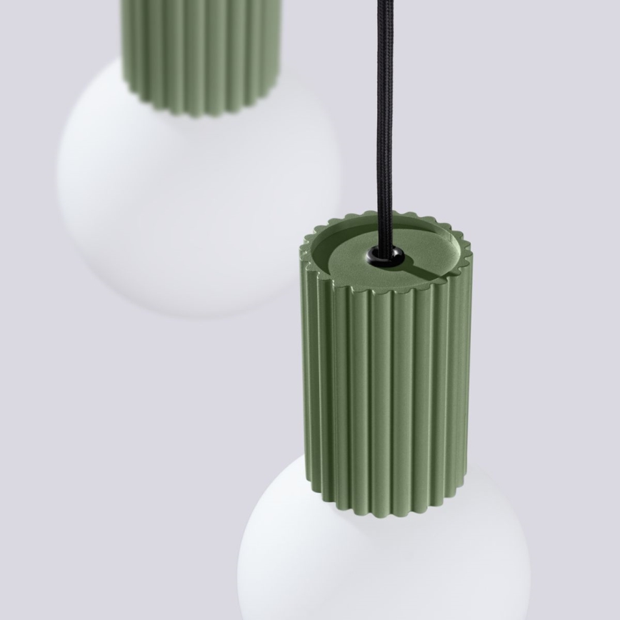 Lühter HALO 3xG9/8W/230V d. 25 cm roheline