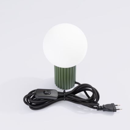 Laualamp HALO 1xG9/8W/230V d. 12 cm roheline