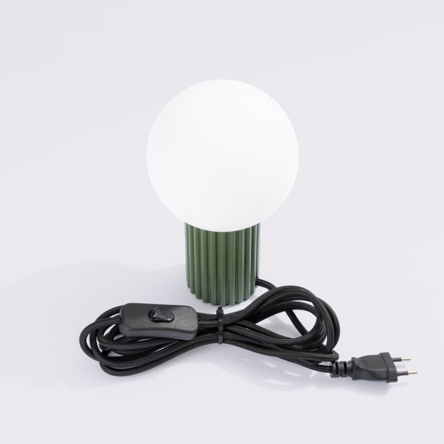 Laualamp HALO 1xG9/8W/230V d. 12 cm roheline