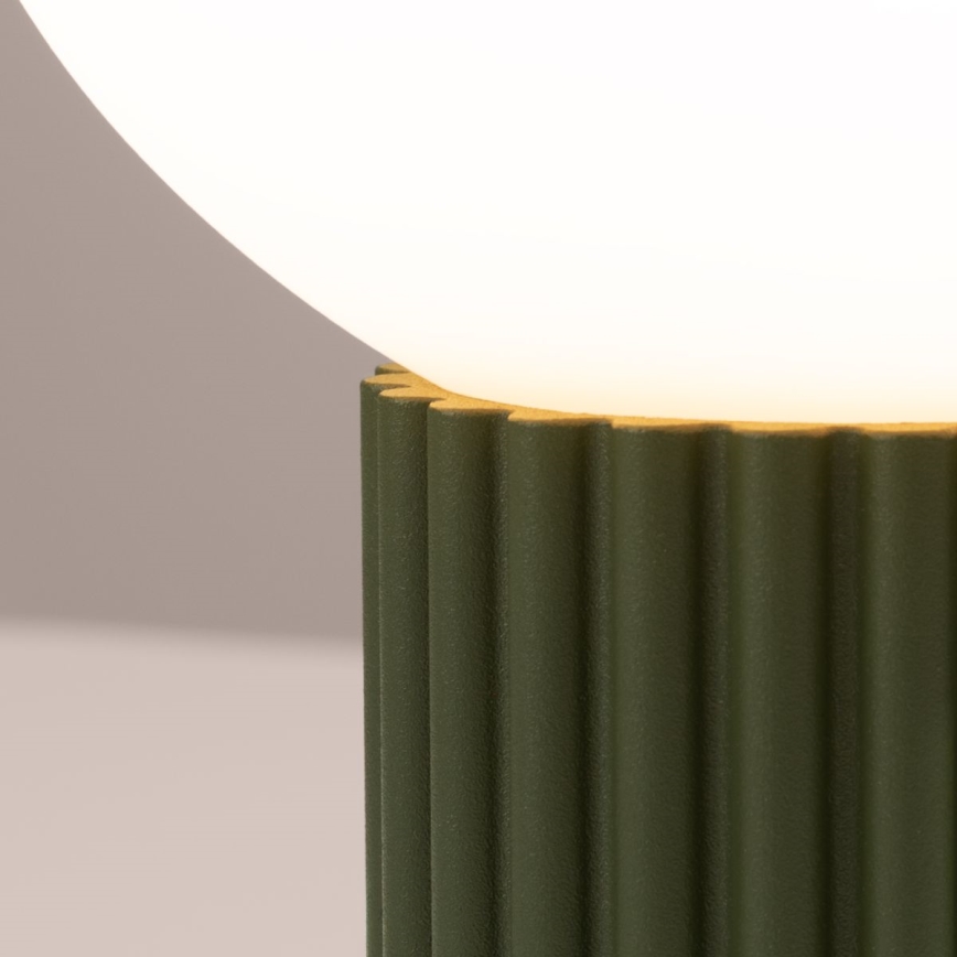 Laualamp HALO 1xG9/8W/230V d. 12 cm roheline