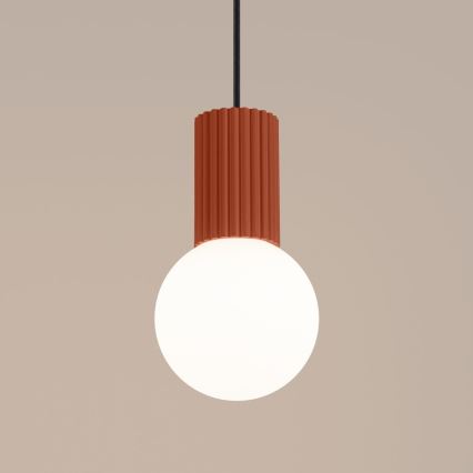 Lühter HALO 1xG9/8W/230V d. 12 cm oranž