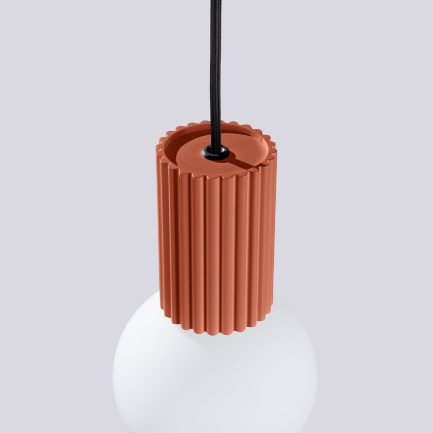 Lühter HALO 1xG9/8W/230V d. 12 cm oranž
