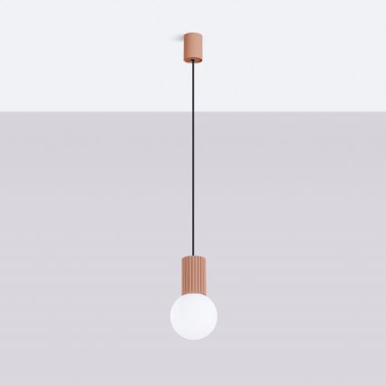 Lühter HALO 1xG9/8W/230V d. 12 cm pruun