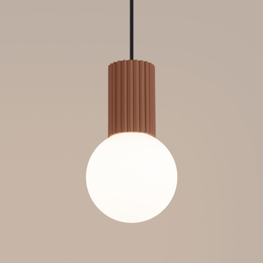 Lühter HALO 1xG9/8W/230V d. 12 cm pruun
