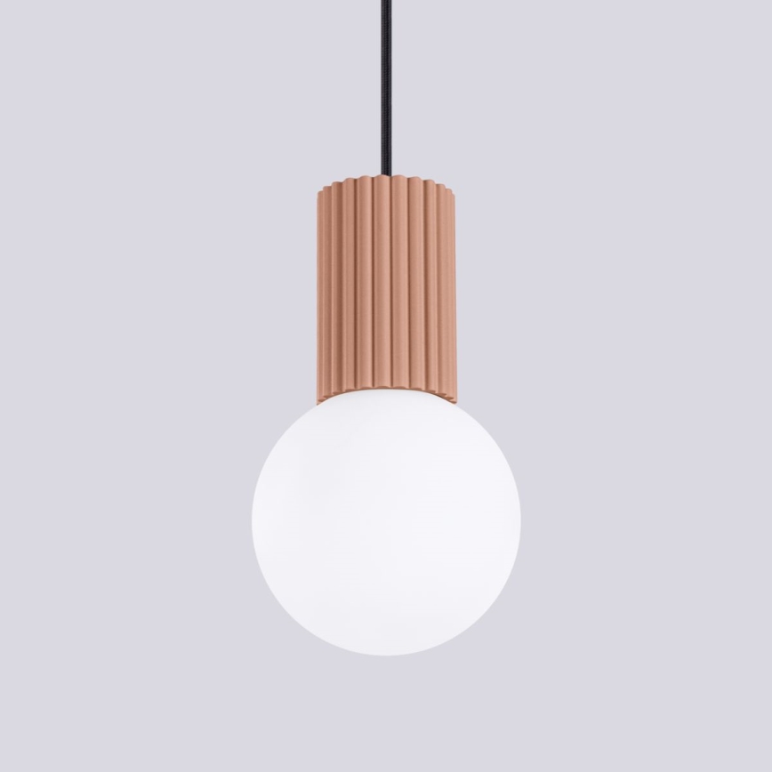 Lühter HALO 1xG9/8W/230V d. 12 cm pruun