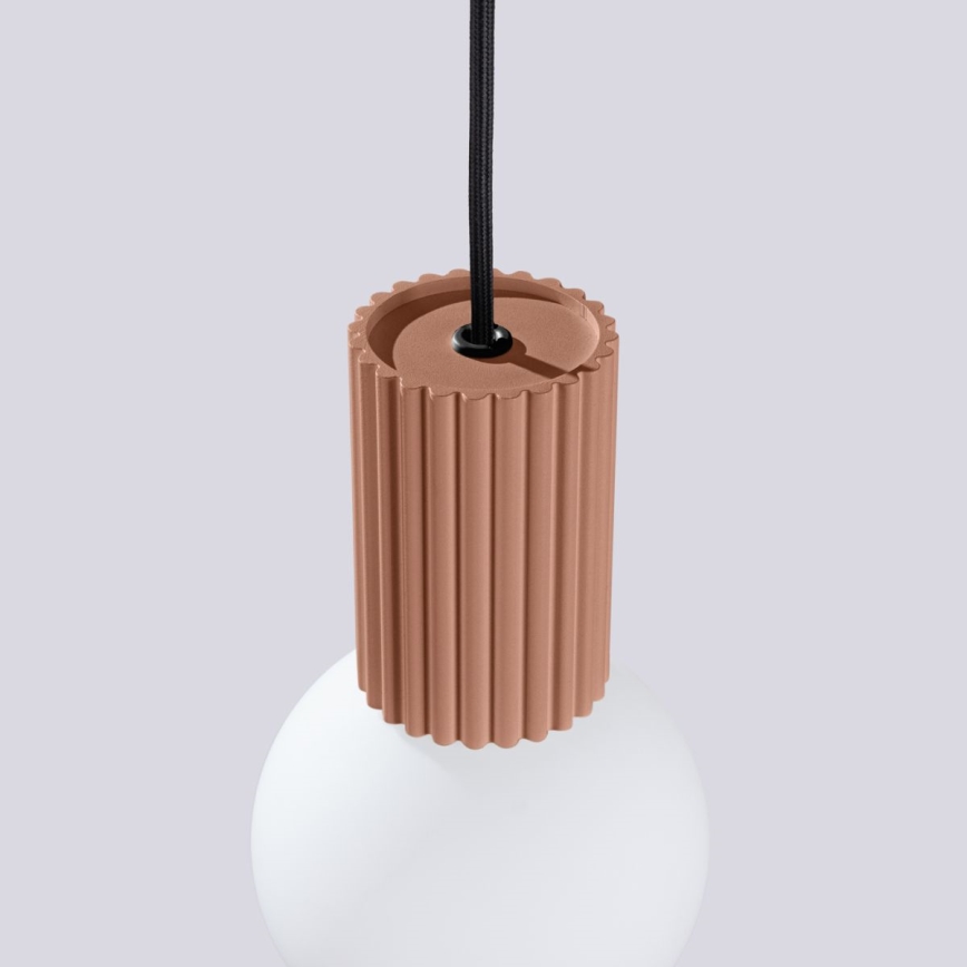 Lühter HALO 1xG9/8W/230V d. 12 cm pruun