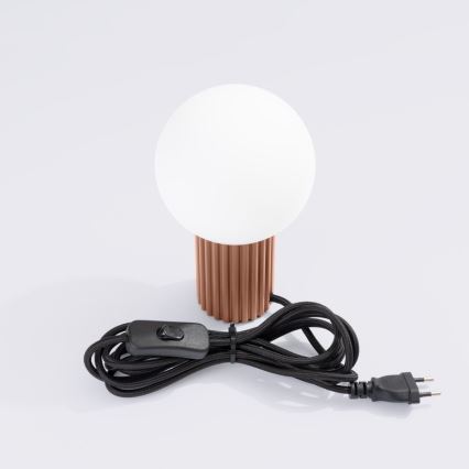 Laualamp HALO 1xG9/8W/230V d. 12 cm pruun