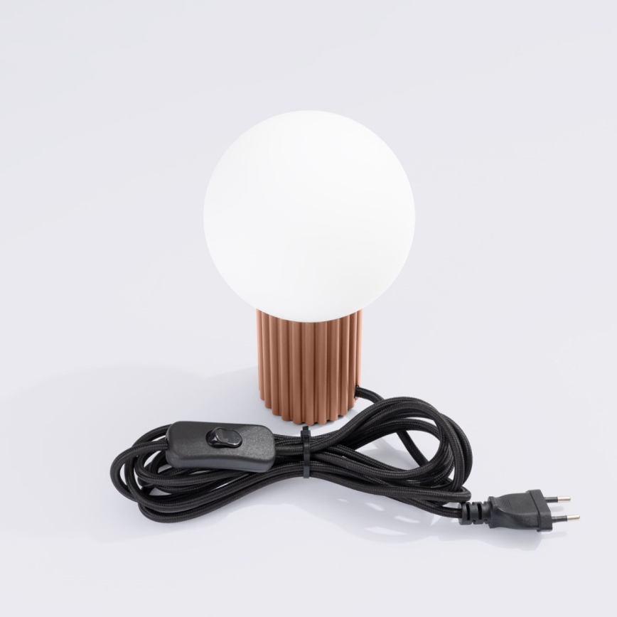 Laualamp HALO 1xG9/8W/230V d. 12 cm pruun