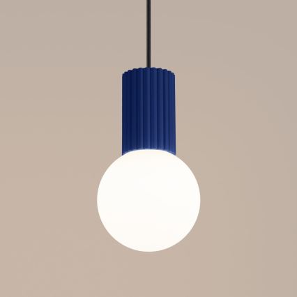 Lühter HALO 1xG9/8W/230V d. 12 cm sinine
