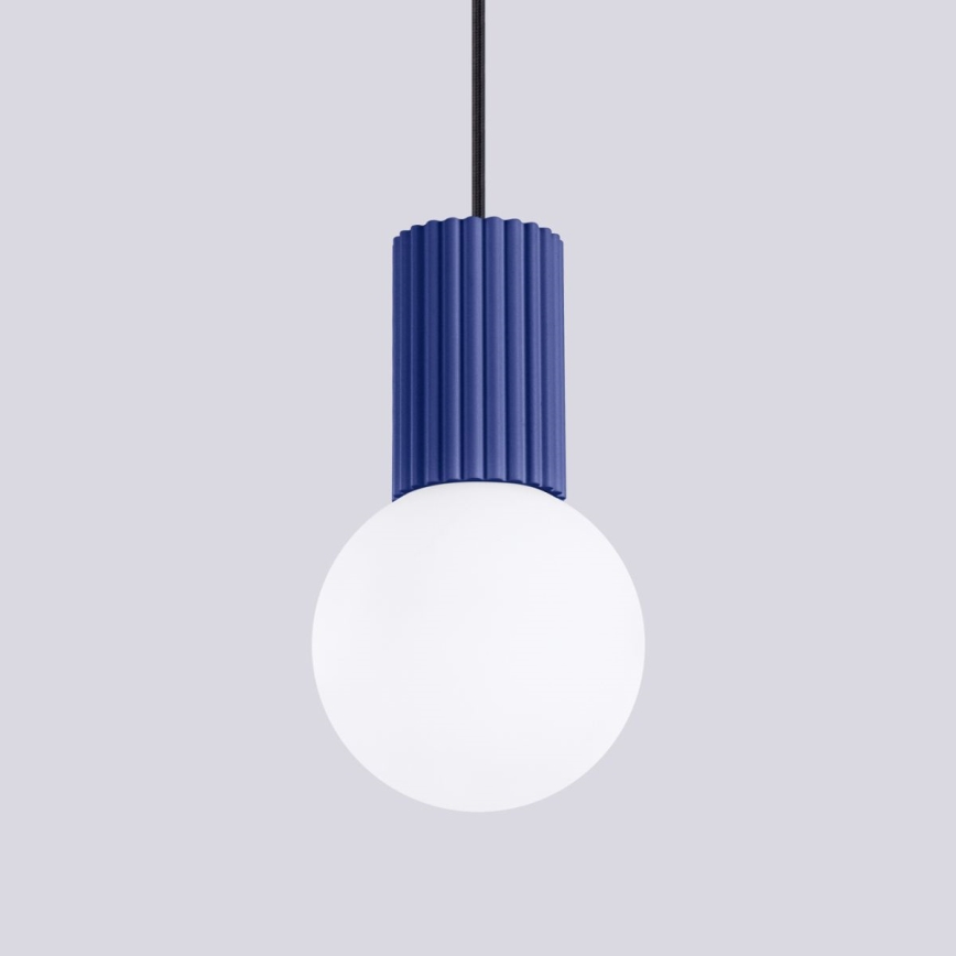 Lühter HALO 1xG9/8W/230V d. 12 cm sinine