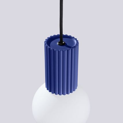 Lühter HALO 1xG9/8W/230V d. 12 cm sinine
