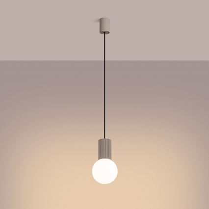 Lühter HALO 1xG9/8W/230V d. 12 cm beež