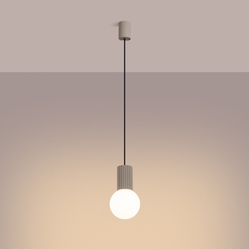 Lühter HALO 1xG9/8W/230V d. 12 cm beež