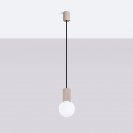 Lühter HALO 1xG9/8W/230V d. 12 cm beež