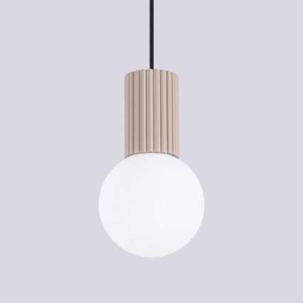 Lühter HALO 1xG9/8W/230V d. 12 cm beež
