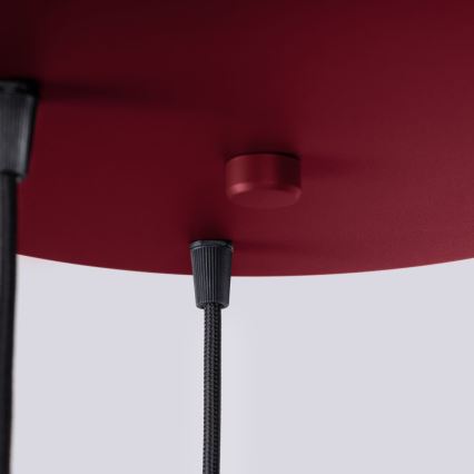 Lühter HALO 3xG9/8W/230V d. 25 cm punane
