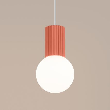 Lühter HALO 1xG9/8W/230V d. 12 cm roosa