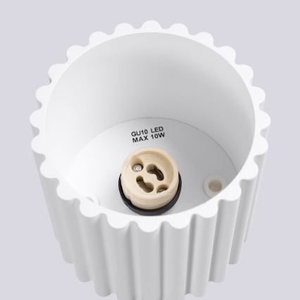 Suunavalgusti AURA 1xGU10/10W/230V 10 cm valge