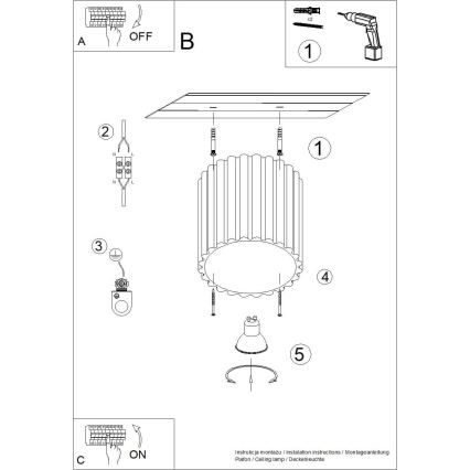 Suunavalgusti AURA 1xGU10/10W/230V 10 cm valge
