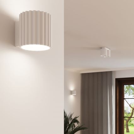 Suunatav laelamp AURA 2xGU10/10W/230V valge
