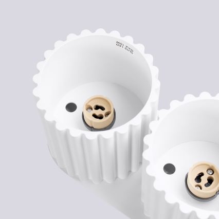 Suunatav laelamp AURA 2xGU10/10W/230V valge