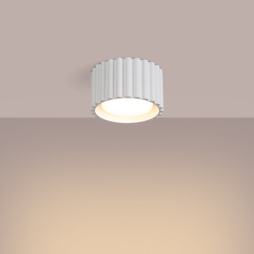 Punktvalgusti AURA 1xGX53/10W/230V, läbimõõt 10 cm, valge