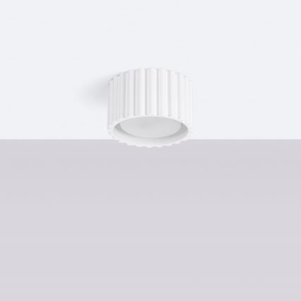 Punktvalgusti AURA 1xGX53/10W/230V, läbimõõt 10 cm, valge