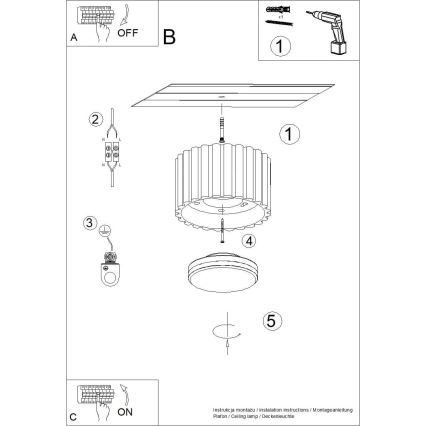 Punktvalgusti AURA 1xGX53/10W/230V, läbimõõt 10 cm, valge