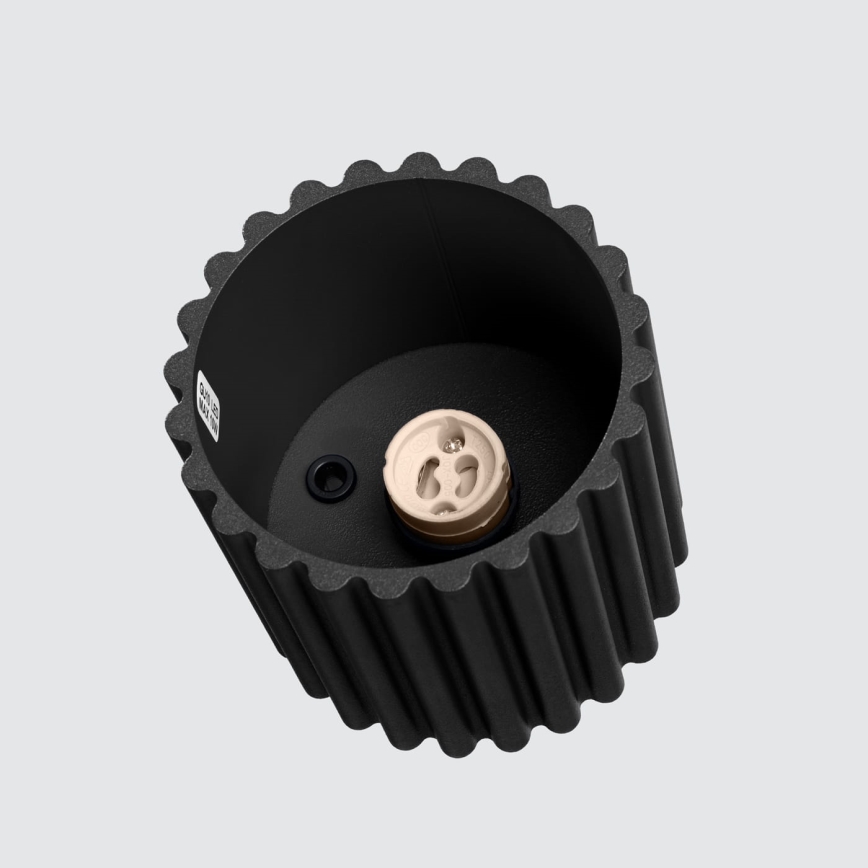 Suunavalgusti AURA 1xGU10/10W/230V, läbimõõt 10 cm, must