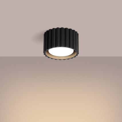 Suunatav laevalgusti AURA 1xGX53/10W/230V, läbimõõt 10 cm, must