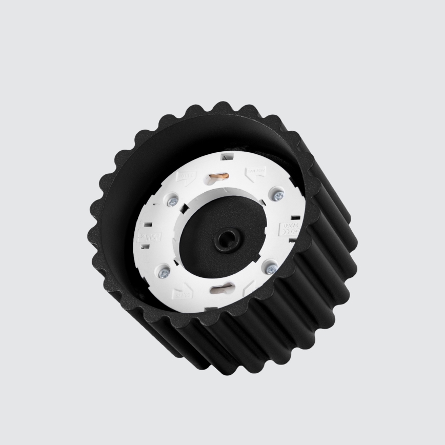 Suunatav laevalgusti AURA 1xGX53/10W/230V, läbimõõt 10 cm, must