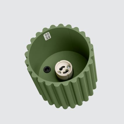 Suunatav laevalgusti AURA 1xGU10/10W/230V 10 cm roheline