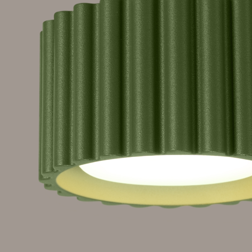 Suunatav laevalgusti AURA 1xGX53/10W/230V Ø 10 cm roheline
