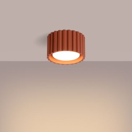 Spottvalgusti AURA 1xGX53/10W/230V, läbimõõt 10 cm, oranž