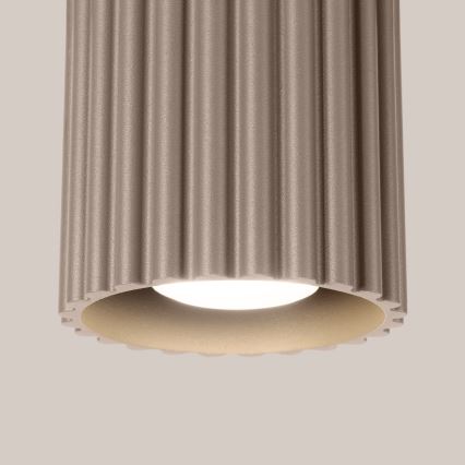 Suunavalgusti AURA 1xGU10/10W/230V, läbimõõt 10 cm, taupe