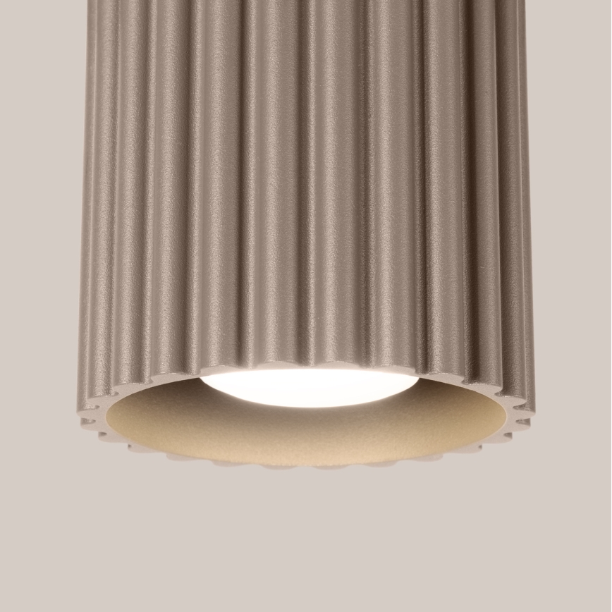 Suunavalgusti AURA 1xGU10/10W/230V, läbimõõt 10 cm, taupe