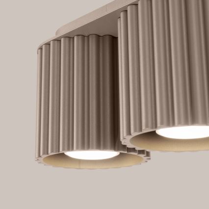 Spottvalgusti AURA 2xGU10/10W/230V taupe