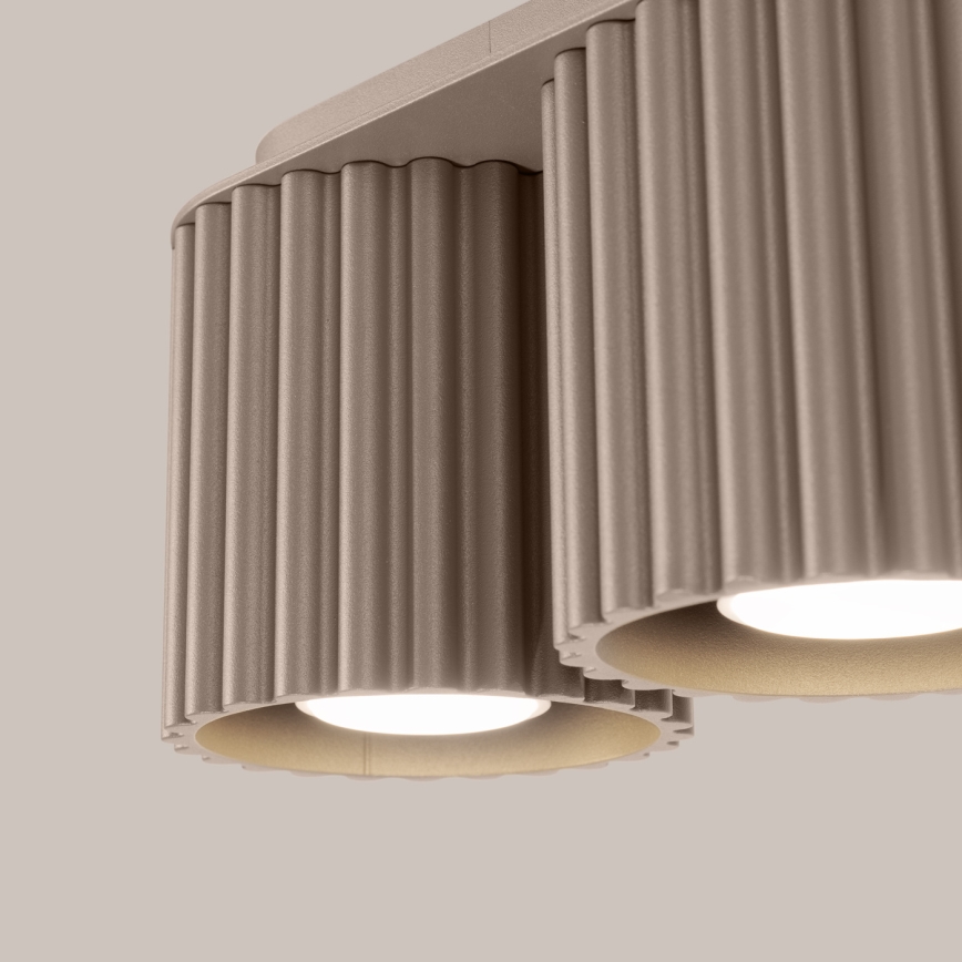 Spottvalgusti AURA 2xGU10/10W/230V taupe