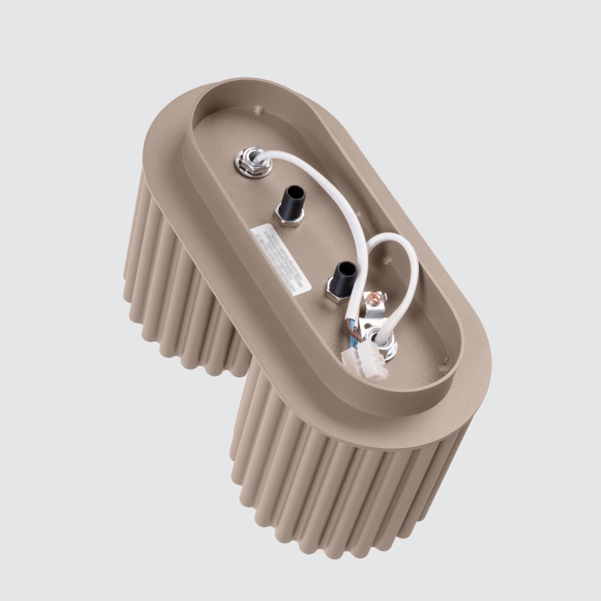 Spottvalgusti AURA 2xGU10/10W/230V taupe