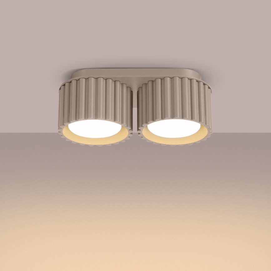 Suunatav laevalgusti AURA 2xGX53/10W/230V taupe