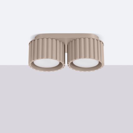 Suunatav laevalgusti AURA 2xGX53/10W/230V taupe