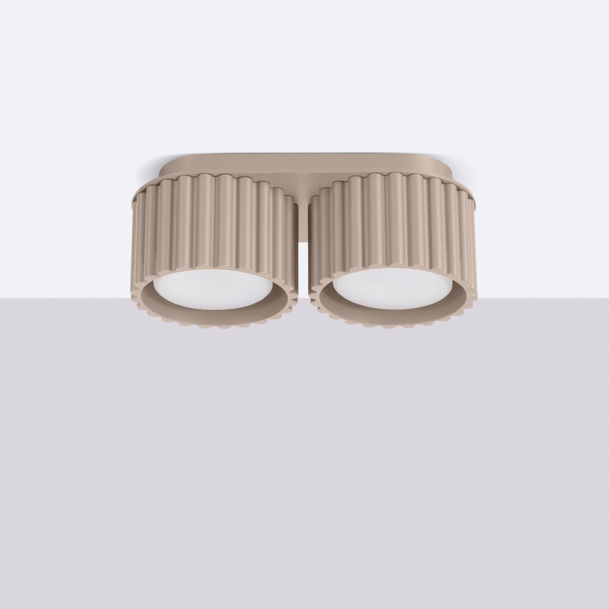 Suunatav laevalgusti AURA 2xGX53/10W/230V taupe